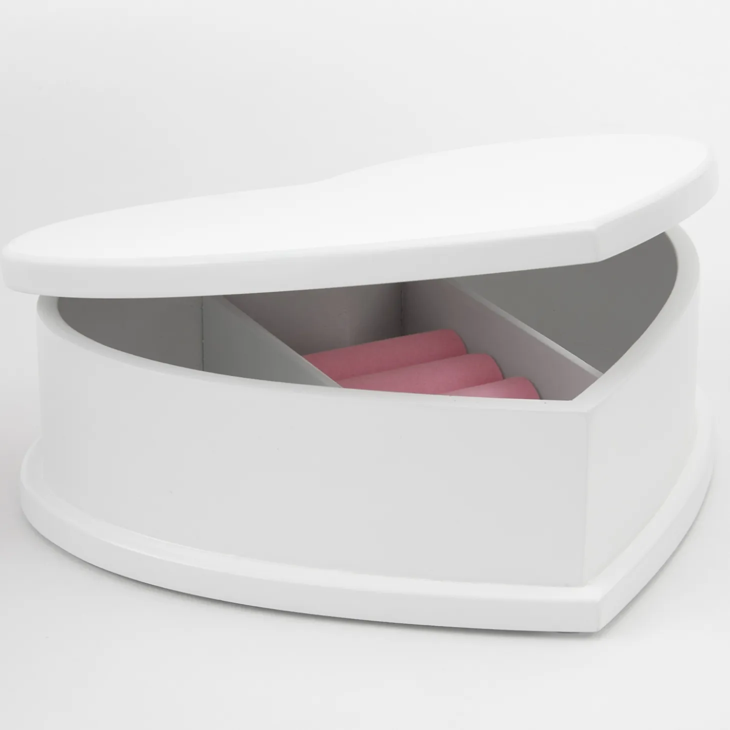Floral Unicorn Heart Shaped Jewelry Box