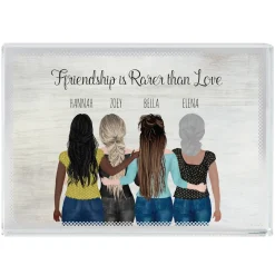 Forever Friends Glass Block