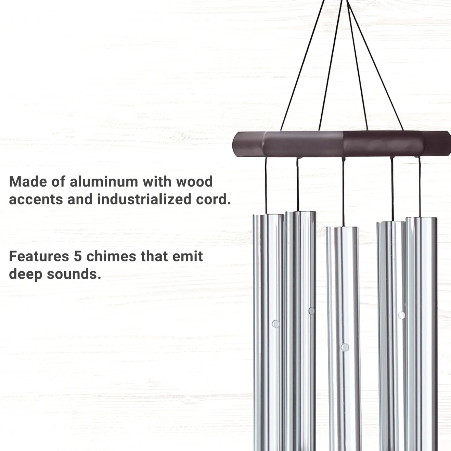 Forever Remembered Pet Memorial Photo 30" Wind Chime