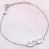 Forever Us Infinity Name Bracelet