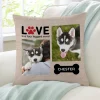 Four Legged Word Throw Pillow