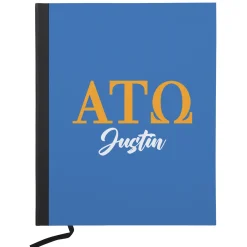 Fraternity Greek Letters Notebook