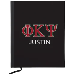 Fraternity Greek Letters Notebook