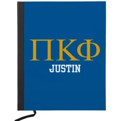 Fraternity Greek Letters Notebook