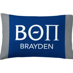 Fraternity Greek Letters Pillowcase