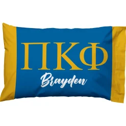 Fraternity Greek Letters Pillowcase