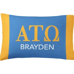 Fraternity Greek Letters Pillowcase