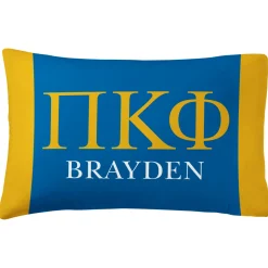 Fraternity Greek Letters Pillowcase