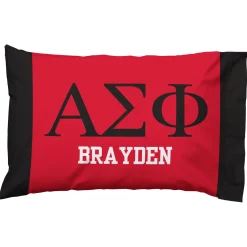 Fraternity Greek Letters Pillowcase