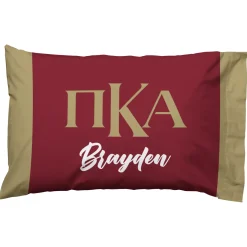 Fraternity Greek Letters Pillowcase