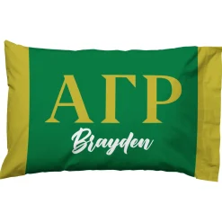 Fraternity Greek Letters Pillowcase