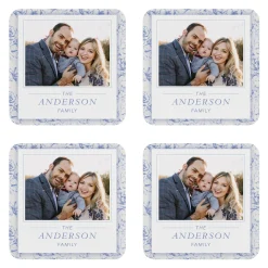 French Floral Photo Coaster