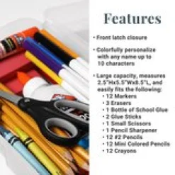 Full of Color Pencil Case