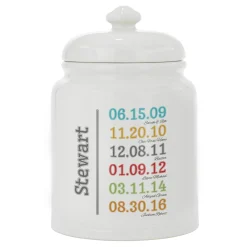 Fun Family History Cookie Jar