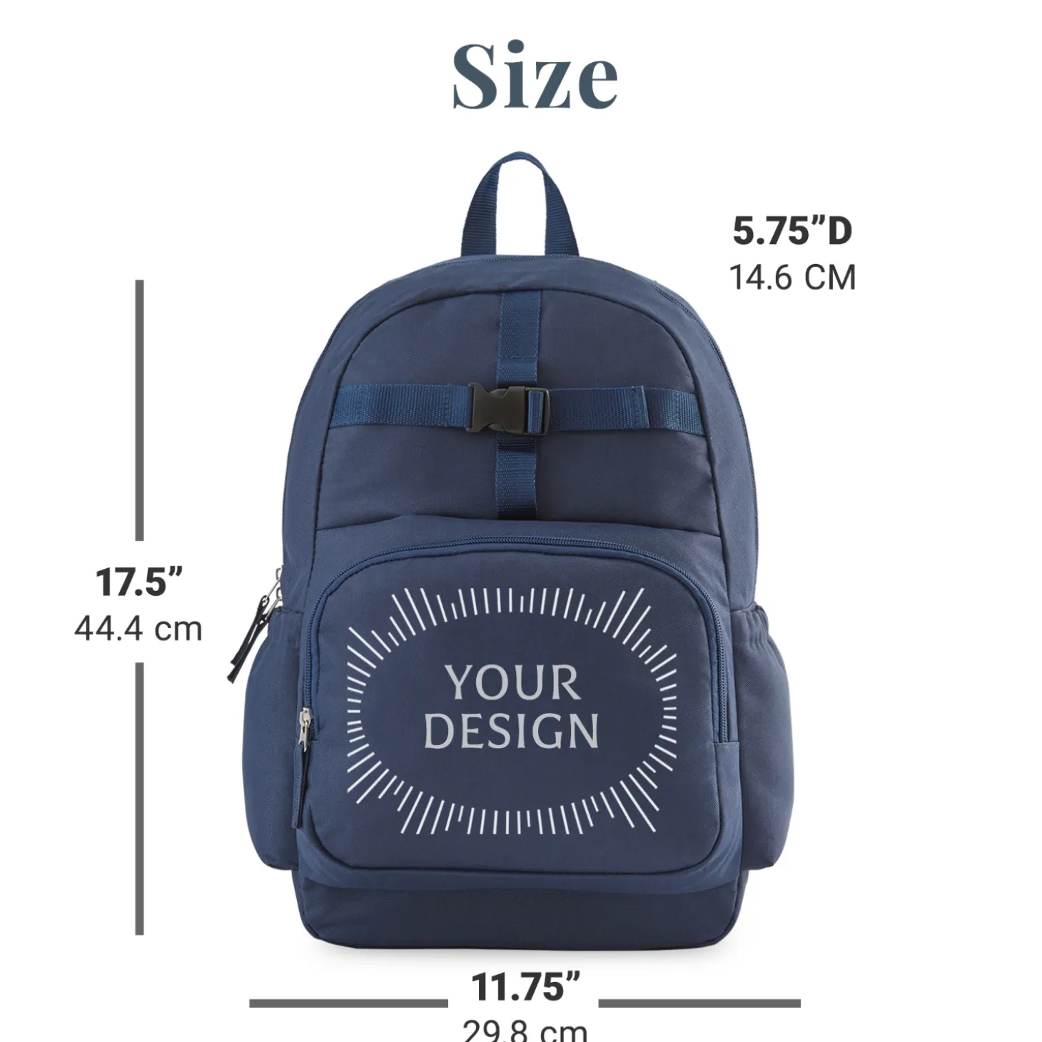 Fun Graphic Navy Backpack Collection