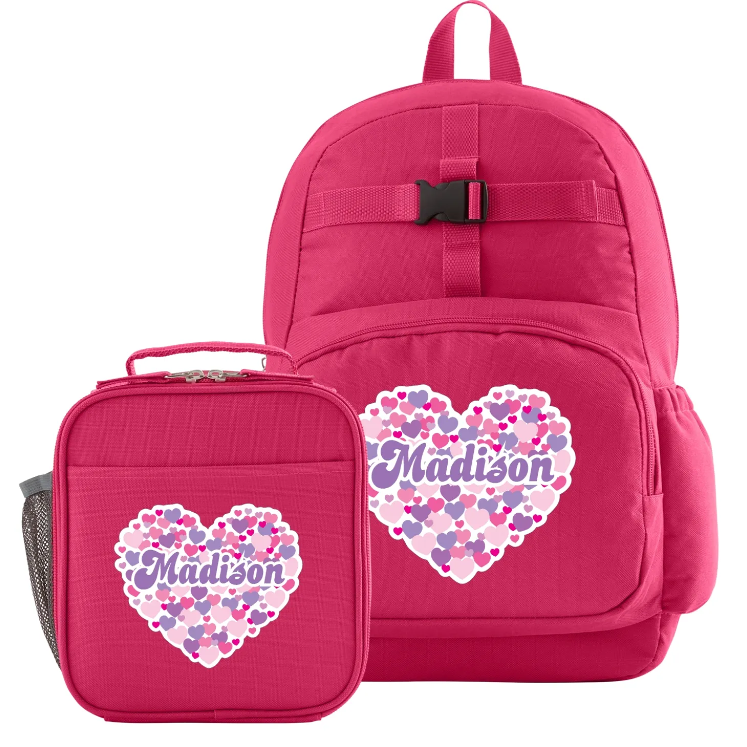 Fun Graphic Pink Backpack Collection
