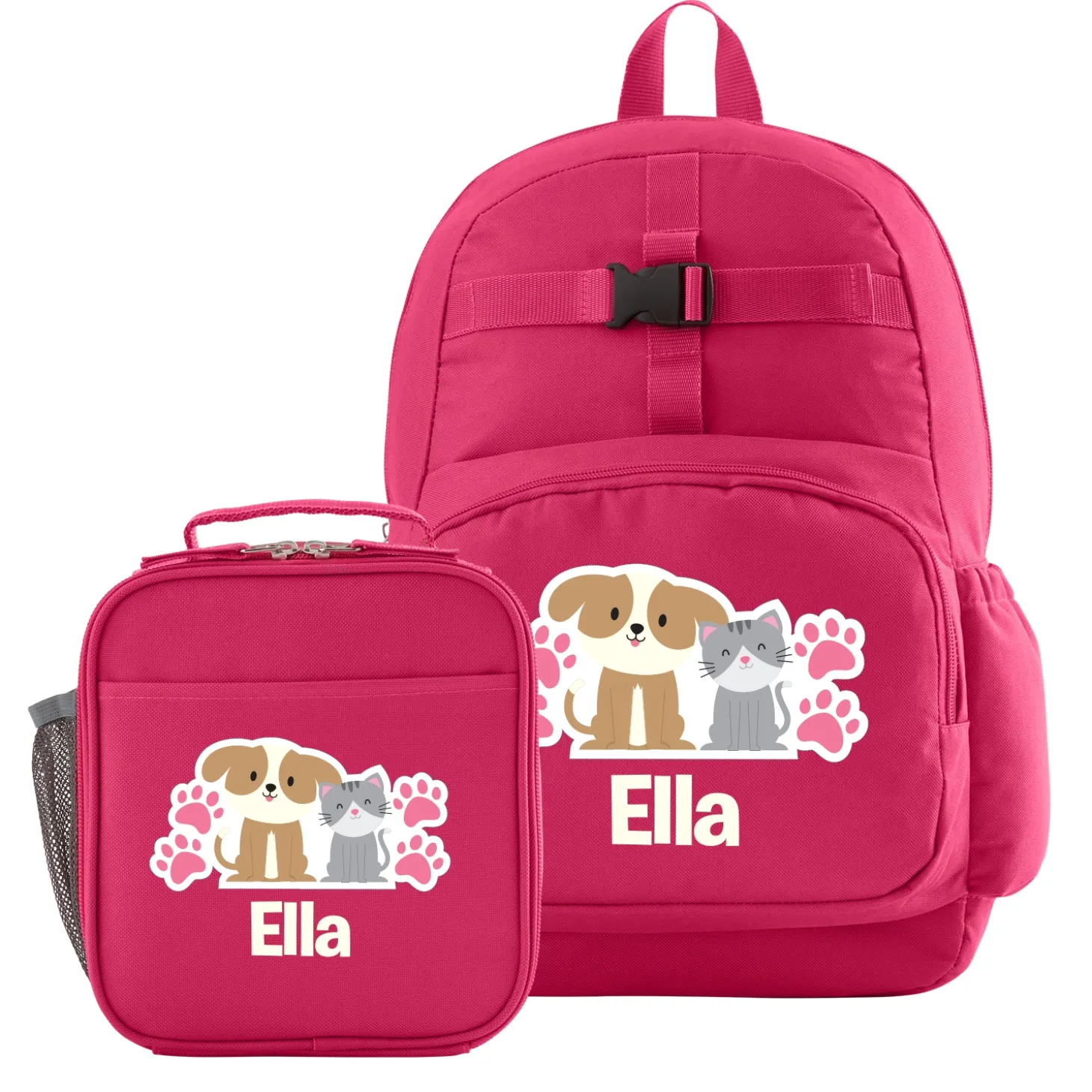Fun Graphic Pink Backpack Collection