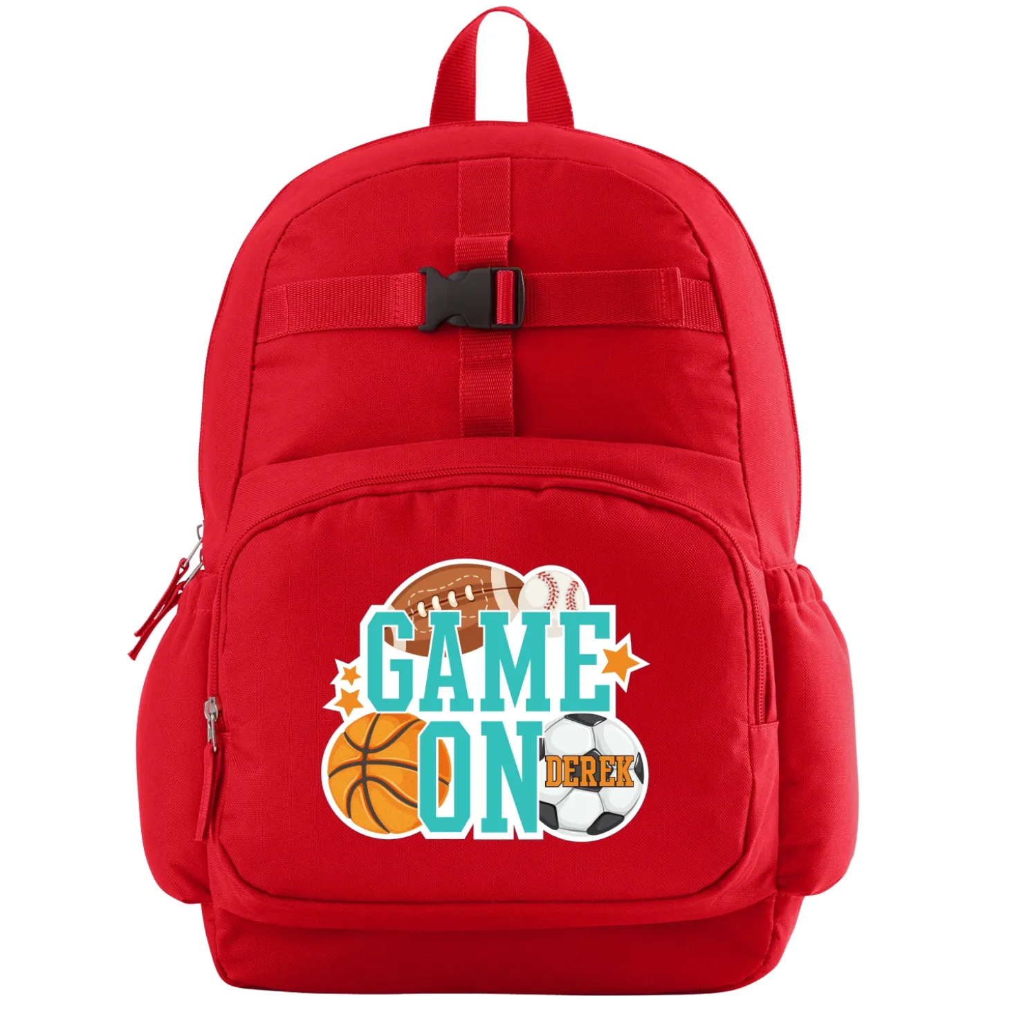 Fun Graphic Red Backpack Collection