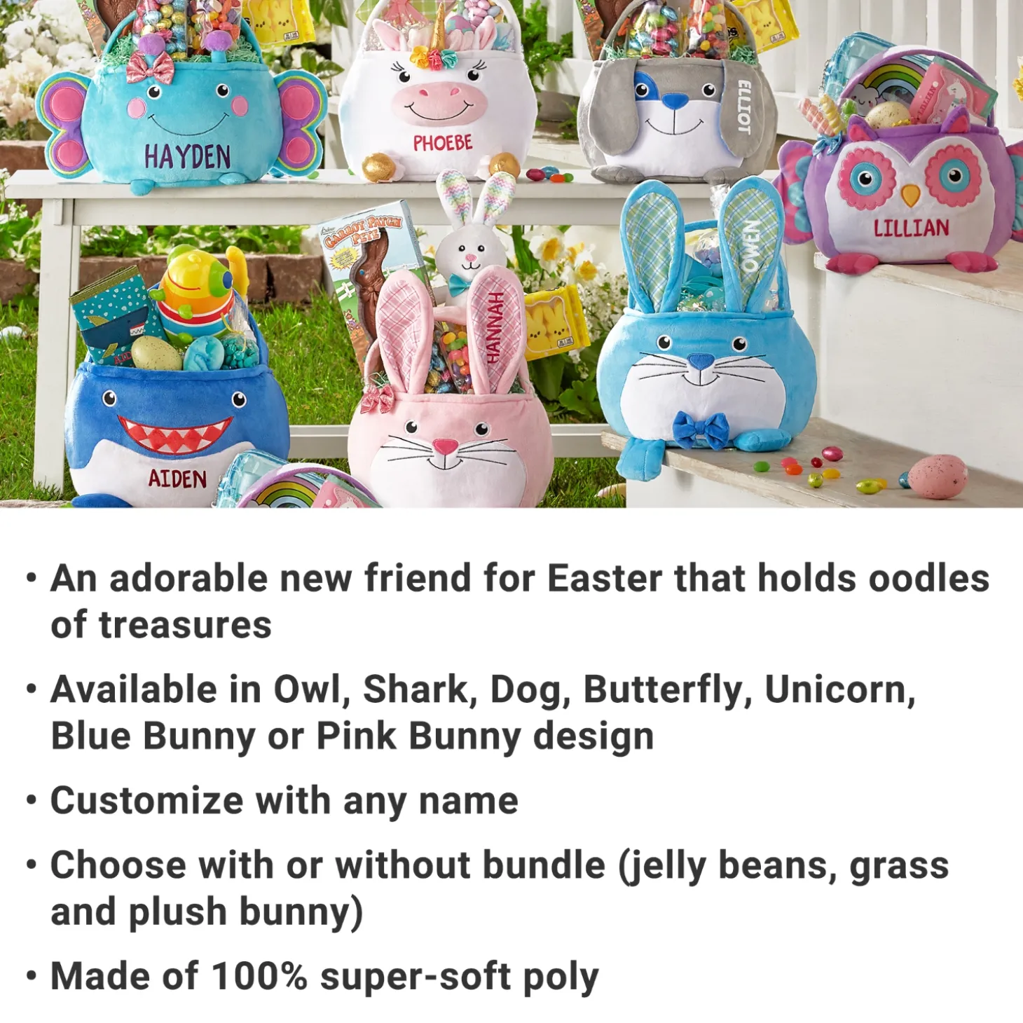 Furry Friends Easter Basket