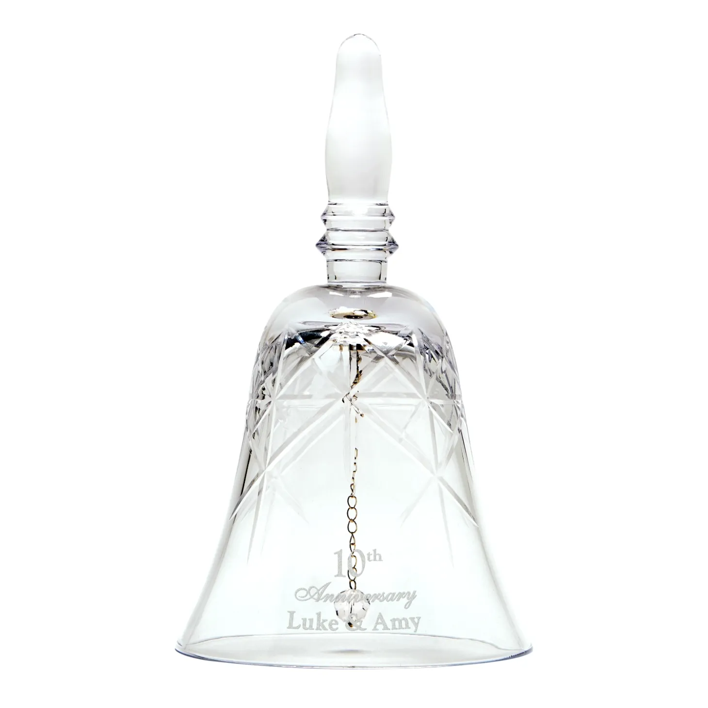 Galway Crystal Wedding Keepsake Bell