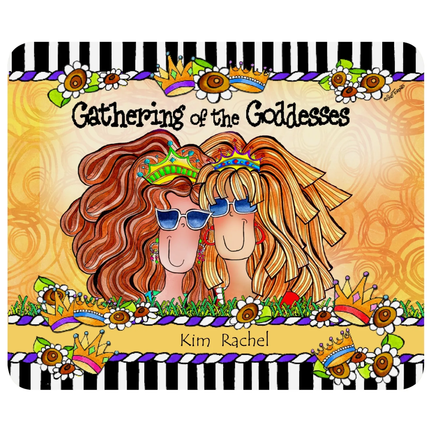 Gathering of the Goddesses Mouse Pad by Suzy Toronto