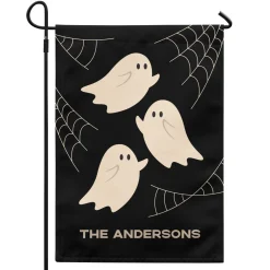 Ghastly Ghosts Garden Flag