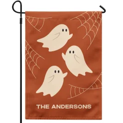 Ghastly Ghosts Garden Flag