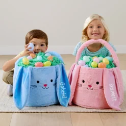 Giant Plush Bunny Basket
