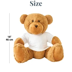 Giant Plush Teddy Bear Gram Plaid Egg T-Shirt