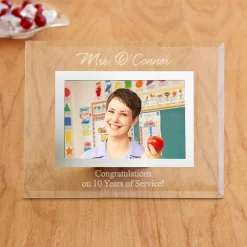 Glass Corporate Message Frame