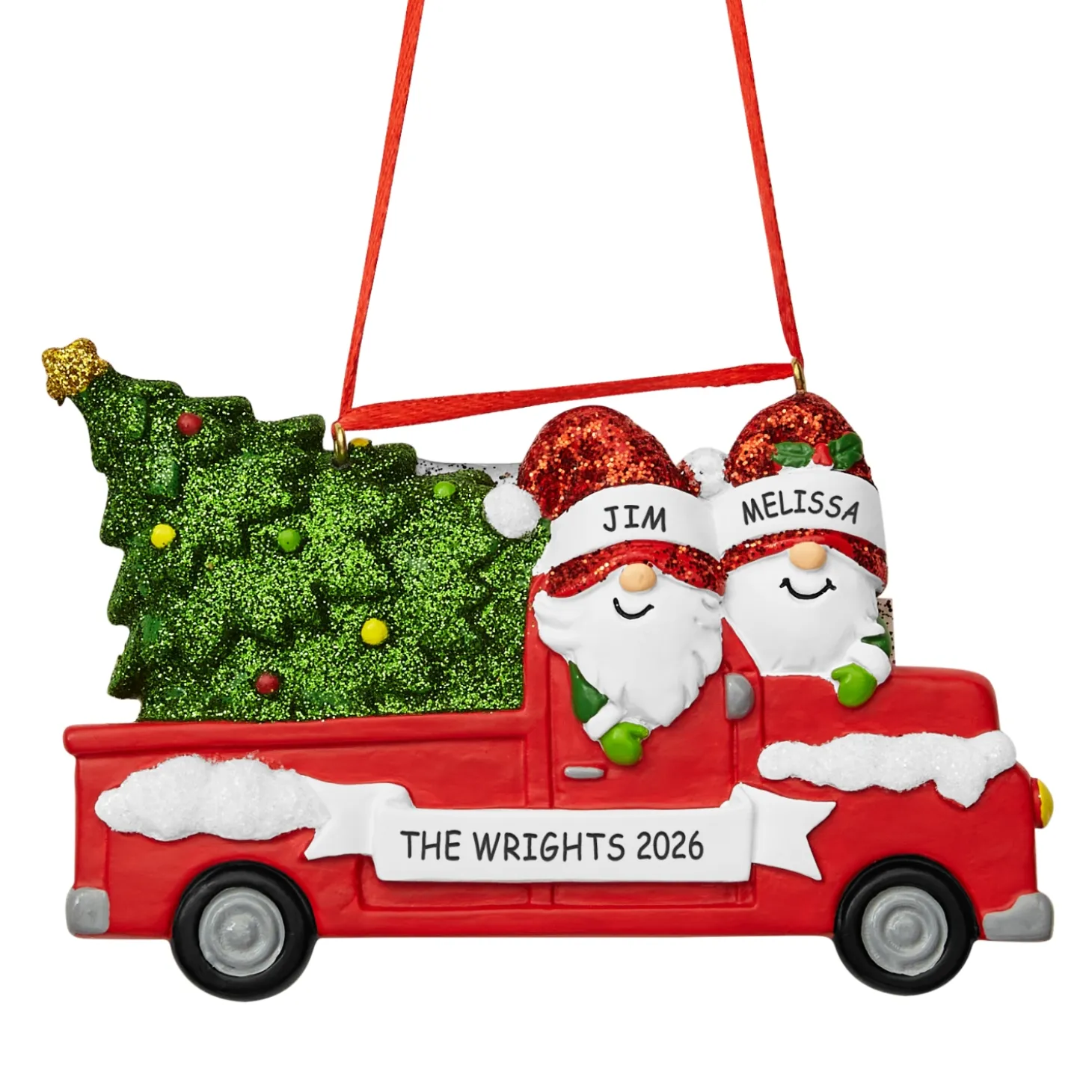 Gnome Caravan Family Ornament