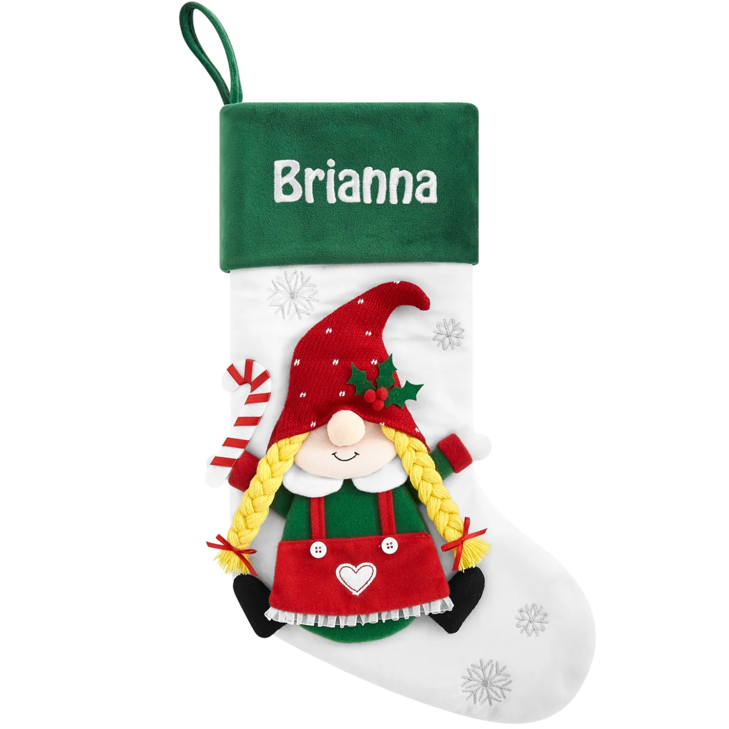Gnome Family Plush Stocking
