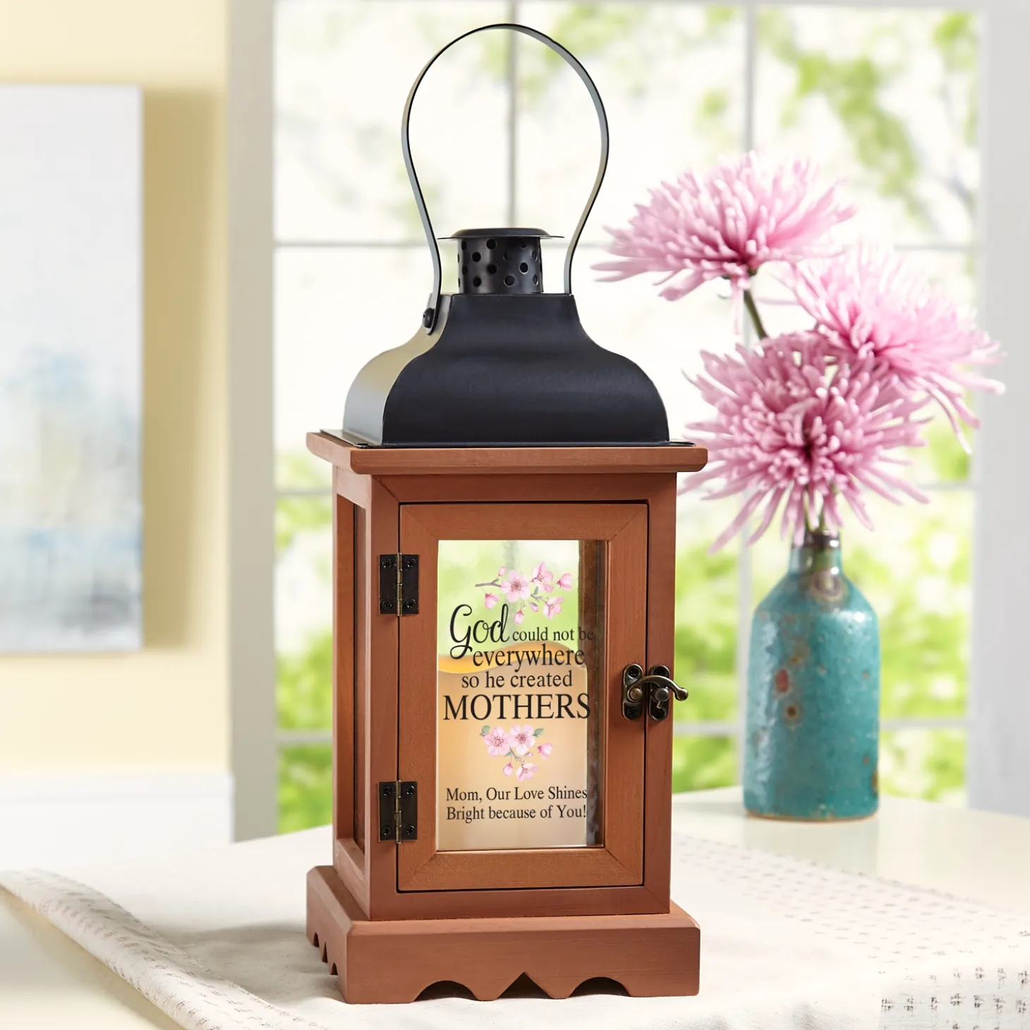God Couldn't Be Everywhere Lantern