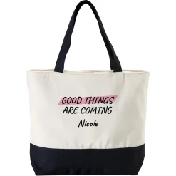 Good Things Zippered Tote Bag
