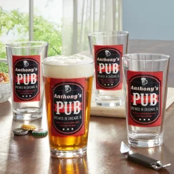 Good Times on Tap Pint Beer Glass
