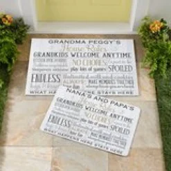 Grandparents Rules Doormat