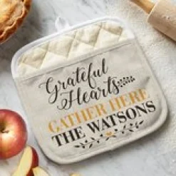 Grateful Hearts Pot Holder