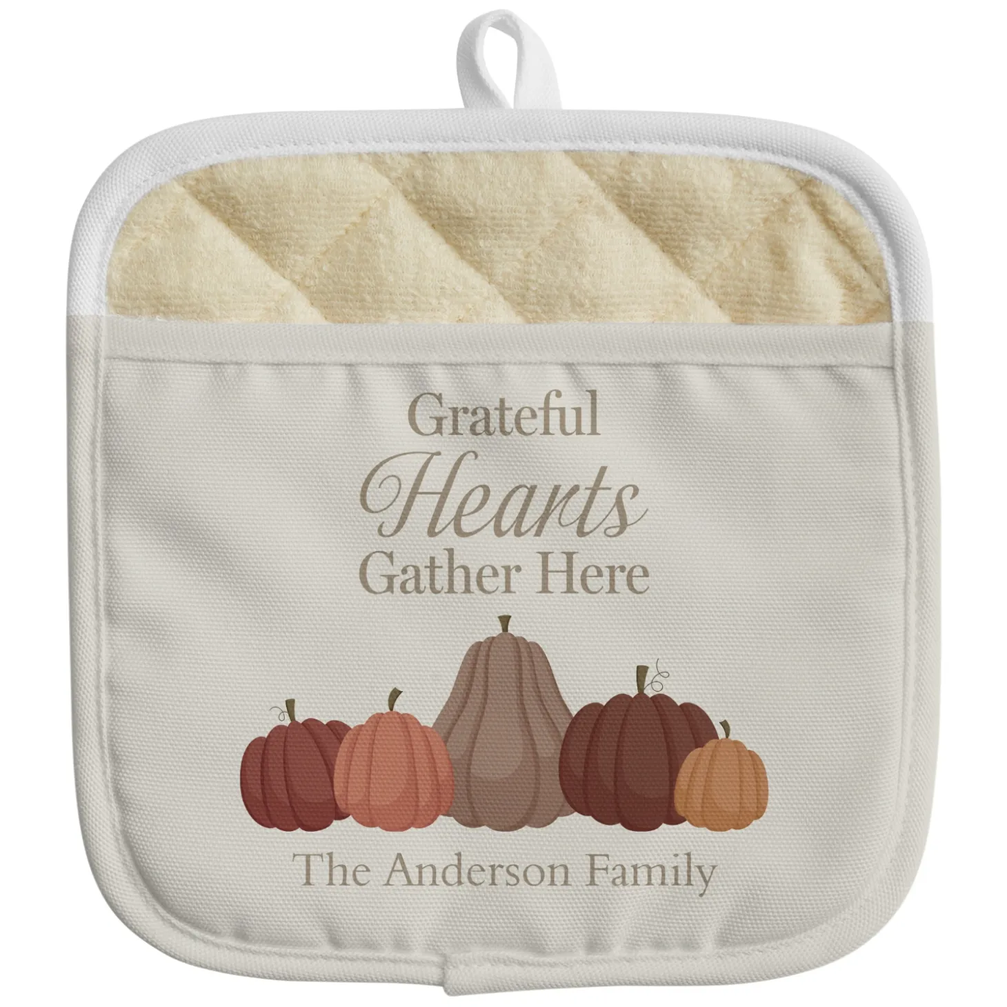 Grateful Hearts Pot Holder