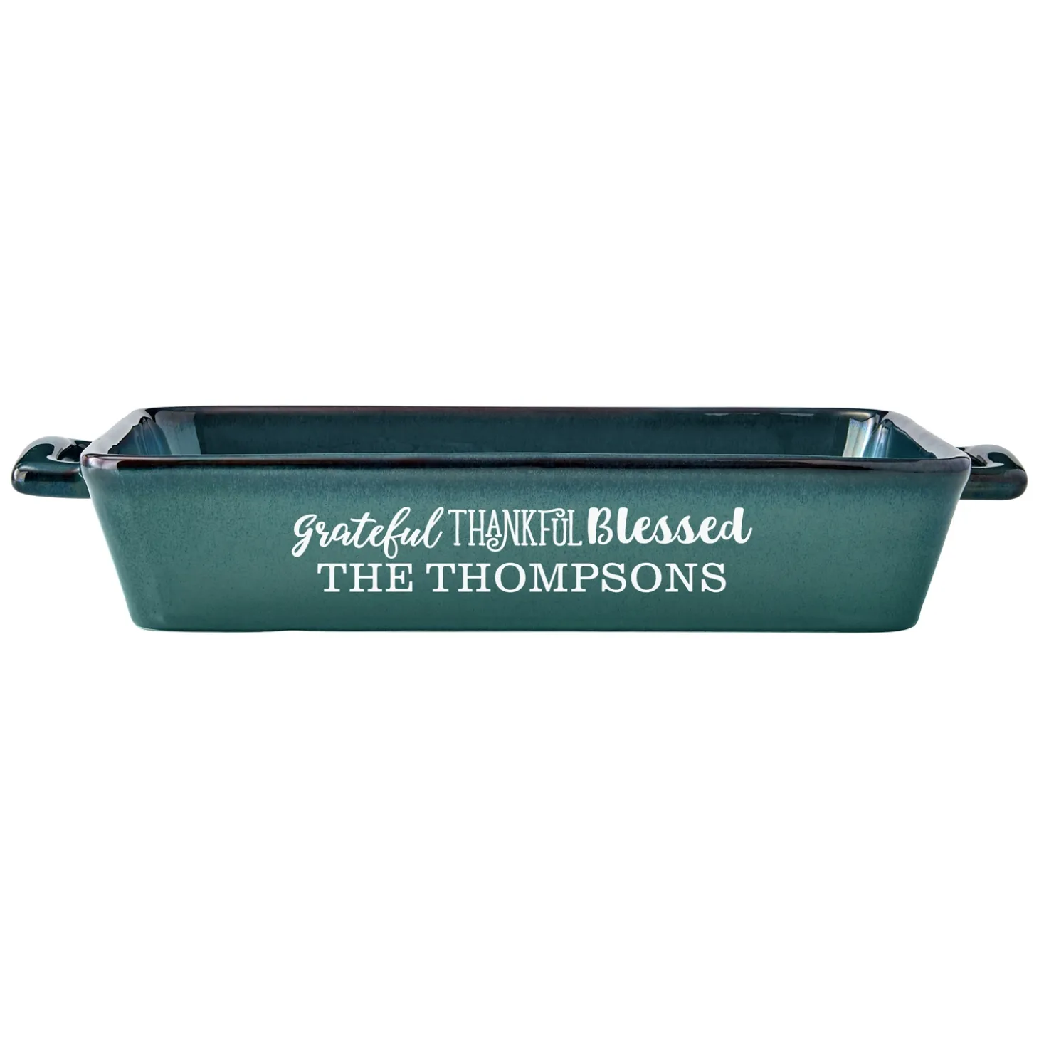 Grateful, Thankful, Blessed Stoneware