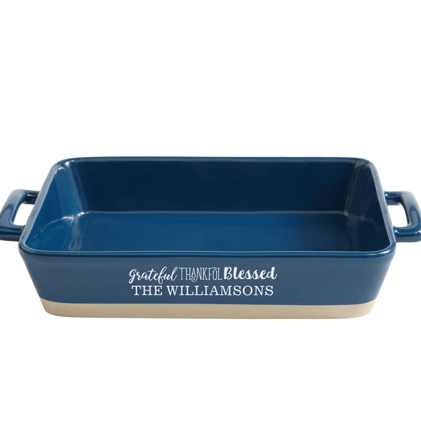 Grateful, Thankful, Blessed Stoneware