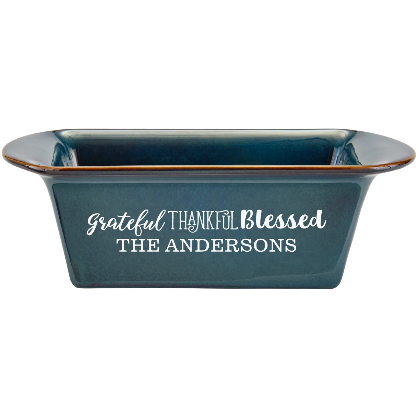 Grateful, Thankful, Blessed Stoneware