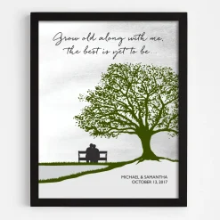 Grow Old With Me Canvas Art
