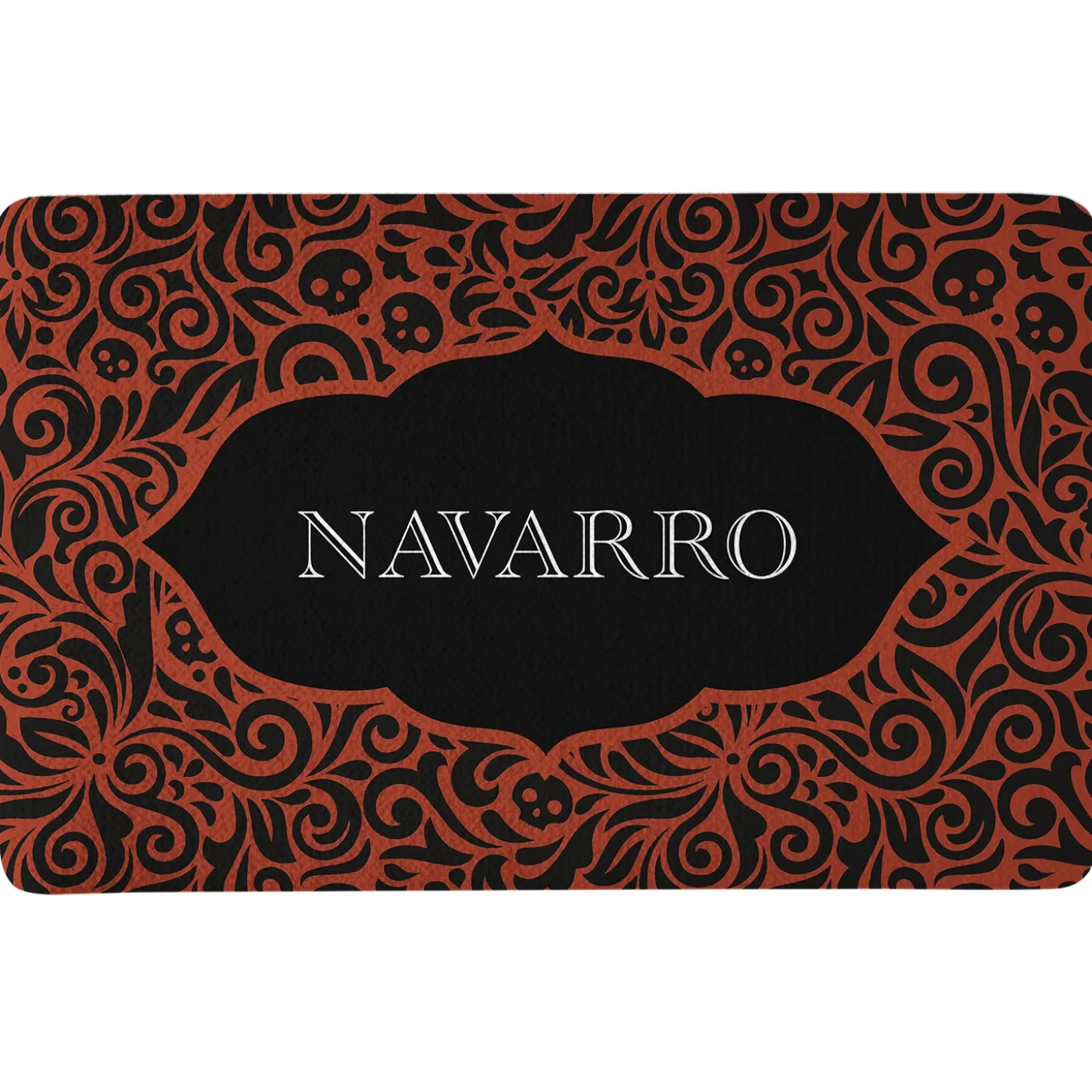 Halloween Print Doormat