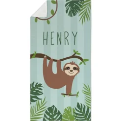 Hanging Around Sloth Beach Towel