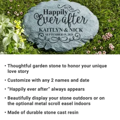 Happily Ever After Garden Stone