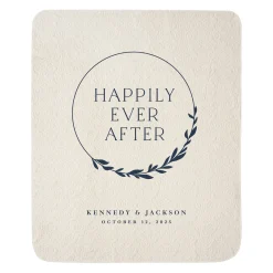 Happily Ever After Quilted Throw