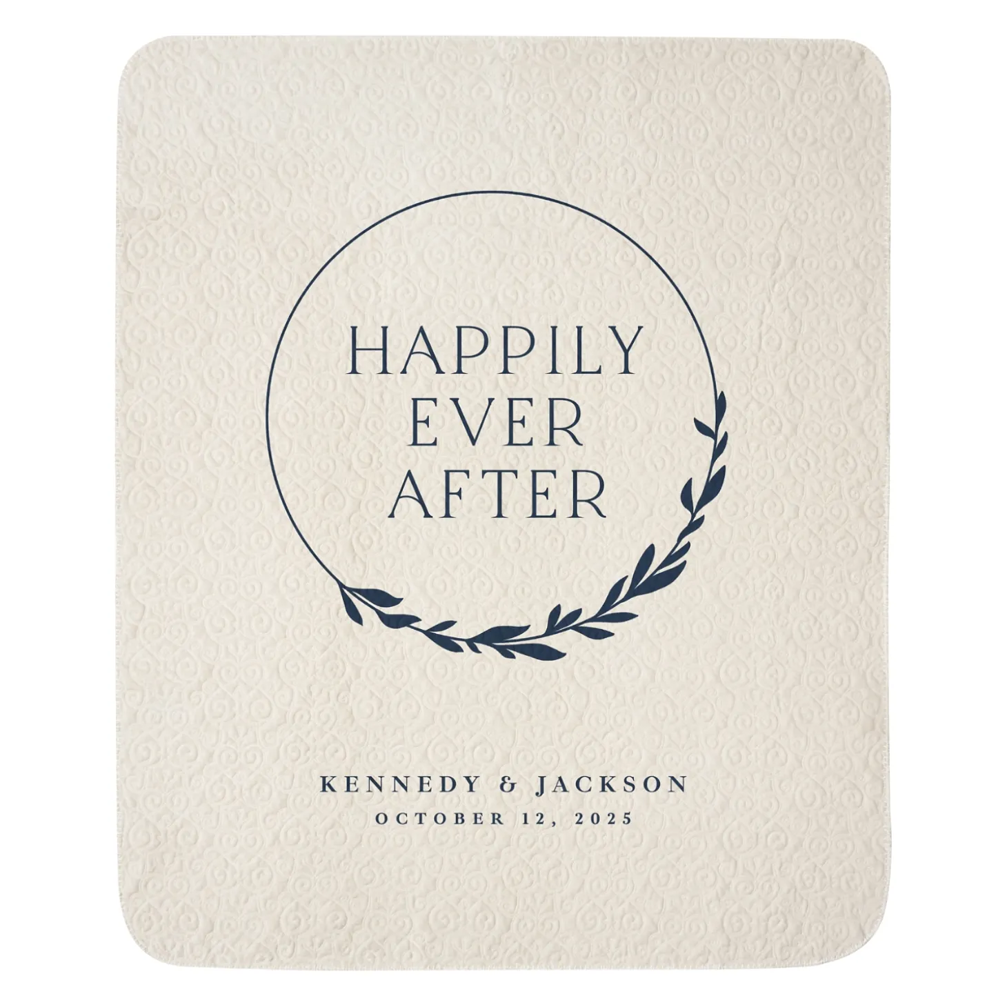 Happily Ever After Quilted Throw