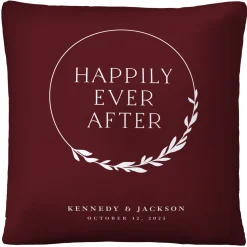 Happily Ever After Throw Pillow