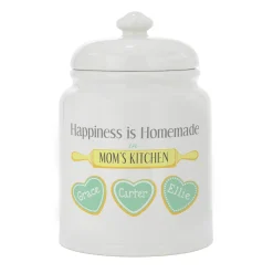 Happiness is Homemade Cookie Jar