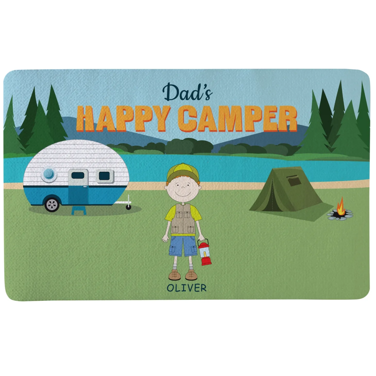 Happy Campers Doormat